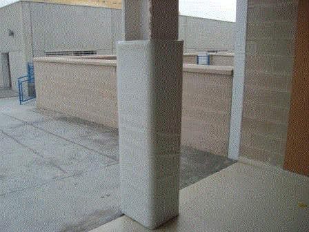 protección columnas